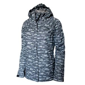 New womens The NORTH Face hooded rain jacket